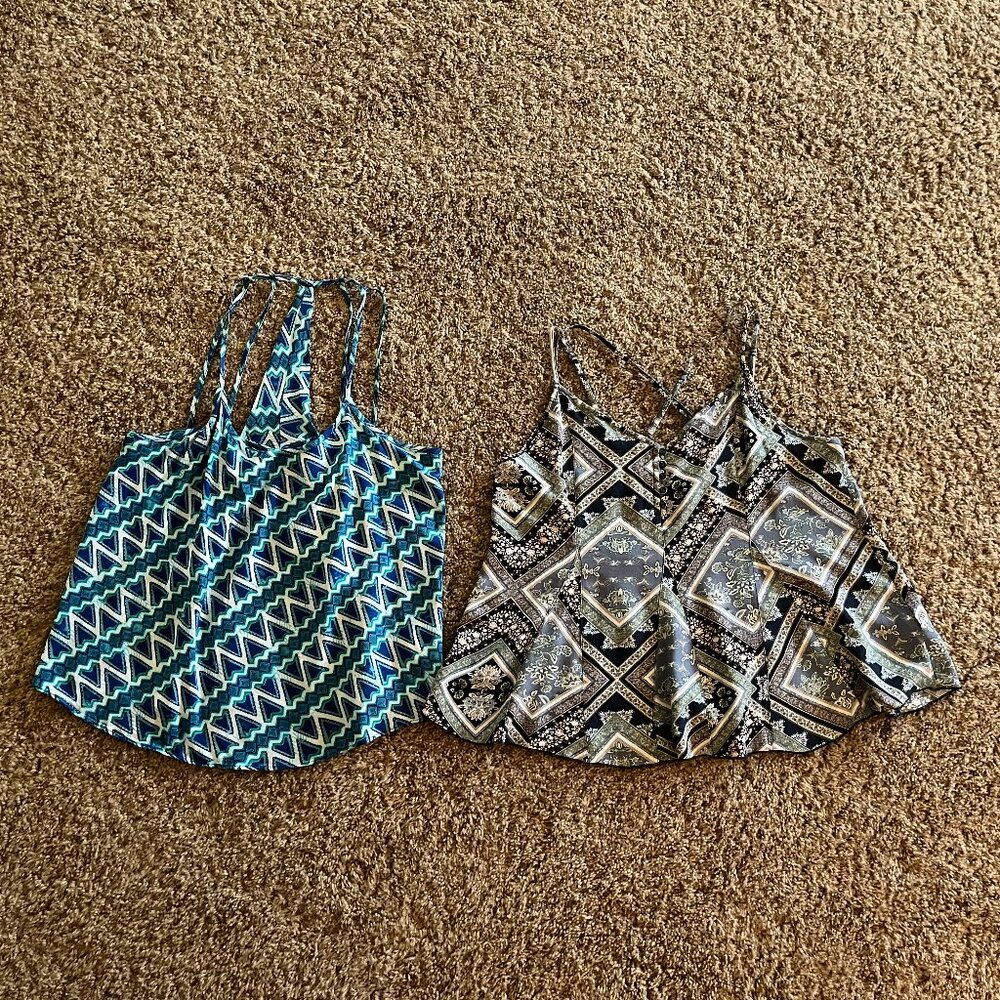 TWO Summer Tops LARGE